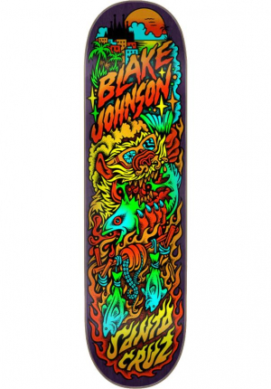 Santa Cruz 8,375" Johnson Beach Wolf Two Skateboard Deck